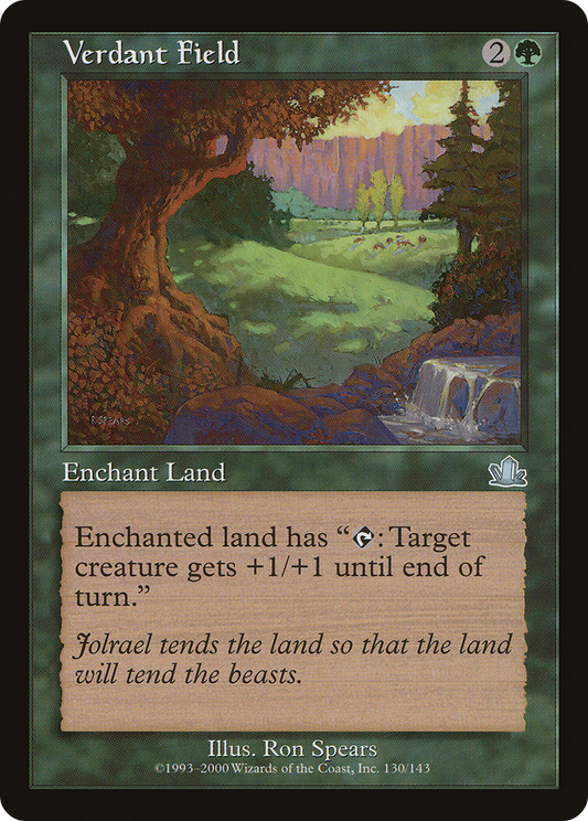 Verdant Field (PCY-130) (Foil)