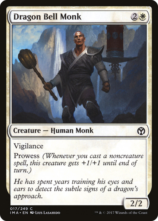 Dragon Bell Monk (IMA-017) (Foil)