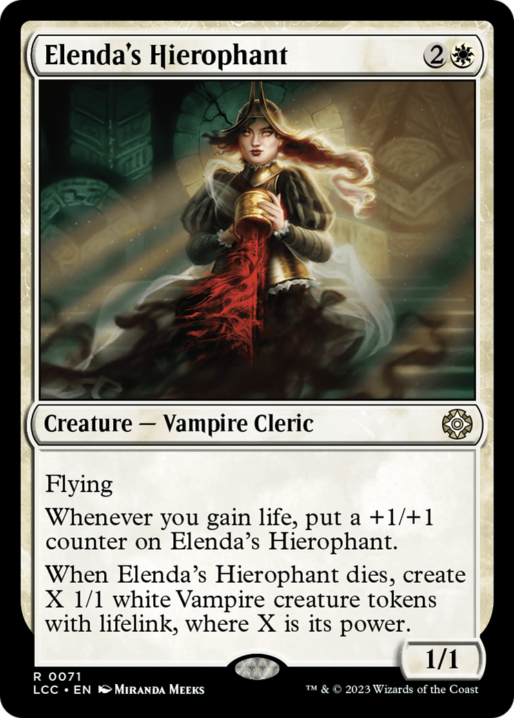 Elenda's Hierophant (LCC-071)