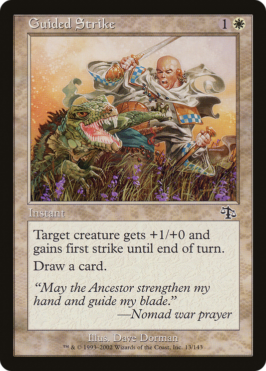 Guided Strike (JUD-013) (Foil)
