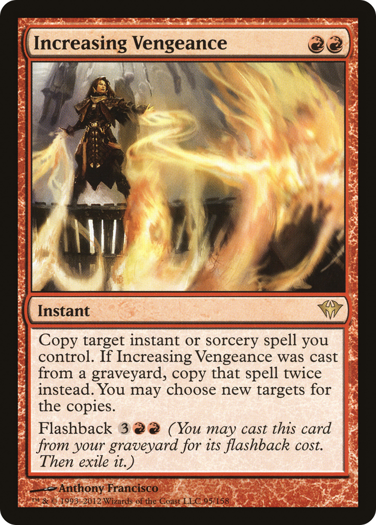 Increasing Vengeance (DKA-095) (Foil)