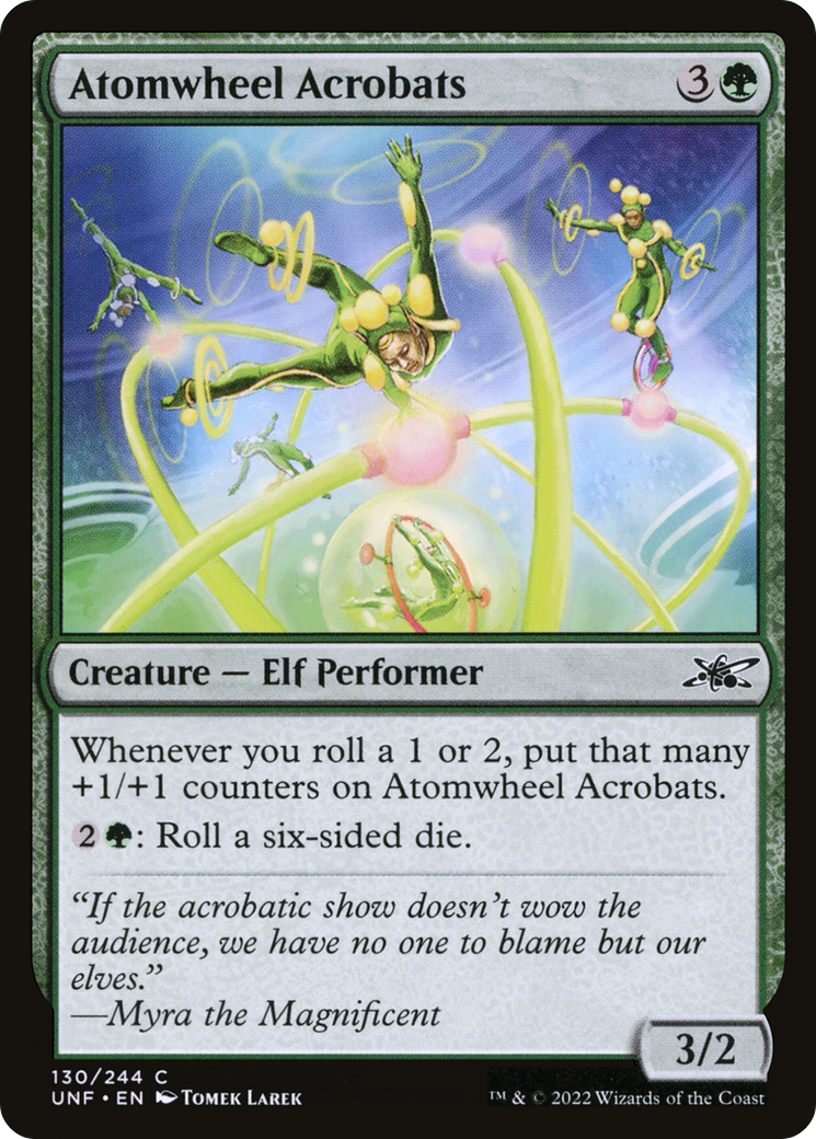 Atomwheel Acrobats (UNF-130) (Foil)