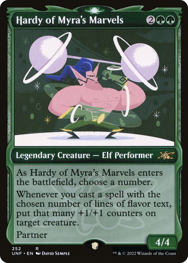 Hardy of Myra's Marvels (UNF-252) (Showcase)
