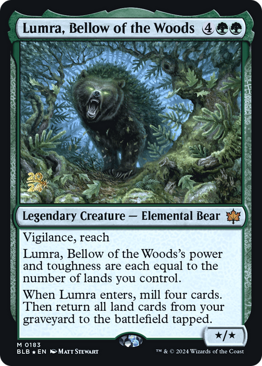 Lumra, Bellow of the Woods (PRE-183S) (Foil)