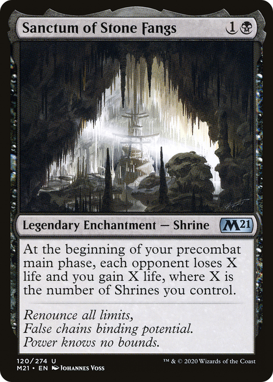 Sanctum of Stone Fangs (M21-120)