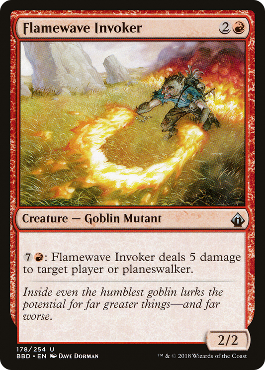 Flamewave Invoker (BBD-178) (Foil)