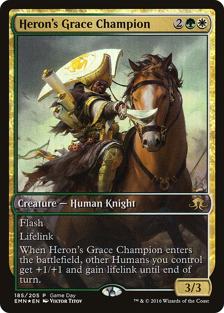 Heron's Grace Champion (GAME-185) (Foil)