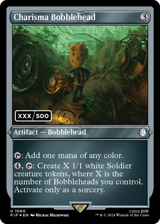 Charisma Bobblehead (PIP-1060) (Foil) (Serialized)