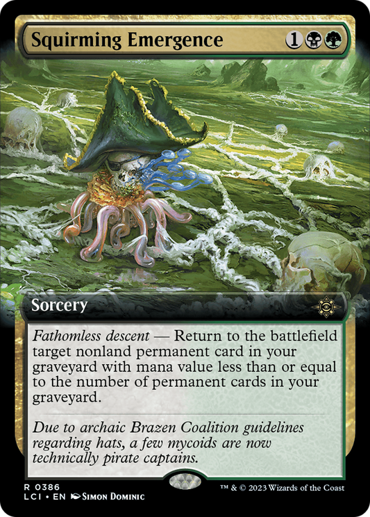 Squirming Emergence (LCI-386) (Extended Art) (Foil)