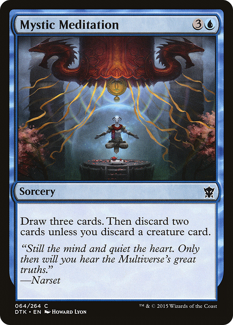 Mystic Meditation (DTK-064) (Foil)