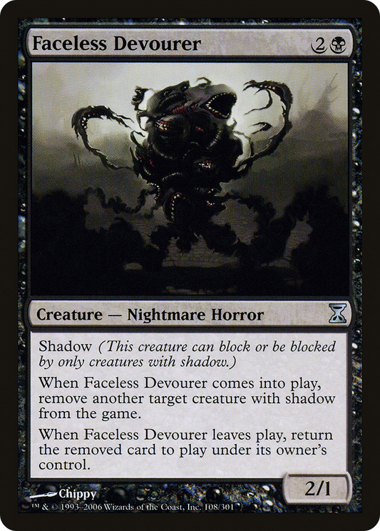 Faceless Devourer (TSP-108) (Foil)