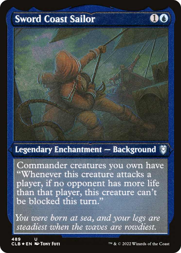 Sword Coast Sailor (CLB-489) (Etched Foil)