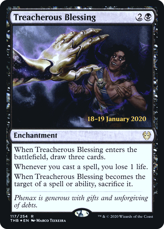 Treacherous Blessing (PRE-117S) (Foil)