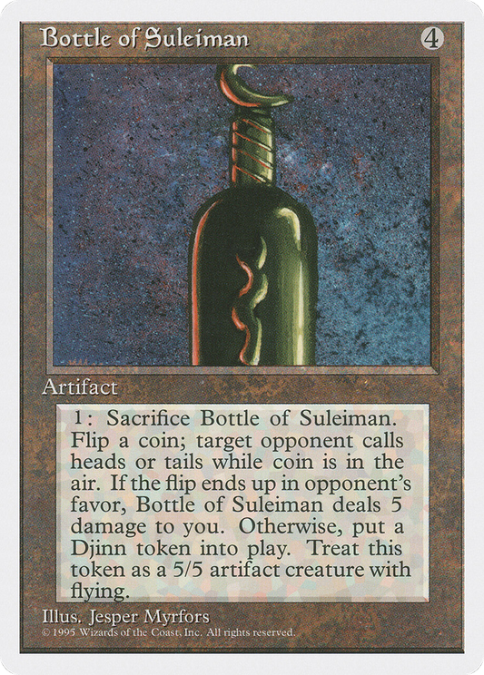 Bottle of Suleiman (4ED-301)