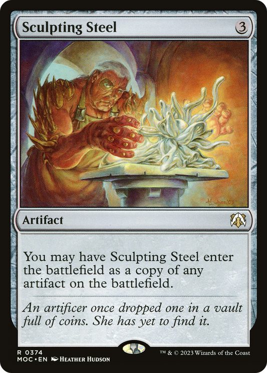 Sculpting Steel (MOC-374)