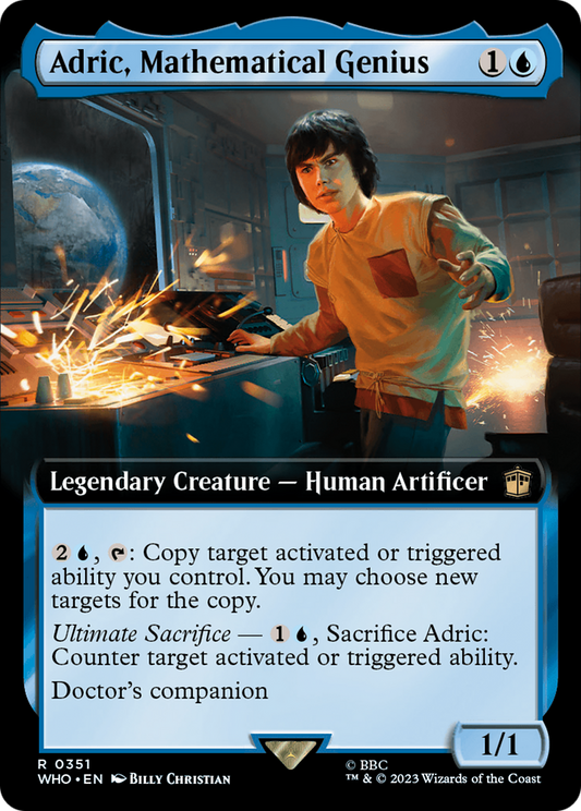 Adric, Mathematical Genius (WHO-351) (Extended Art)