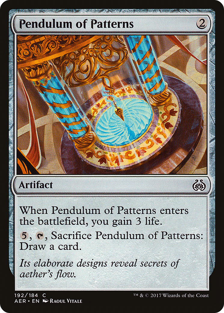 Pendulum of Patterns (AER-192)