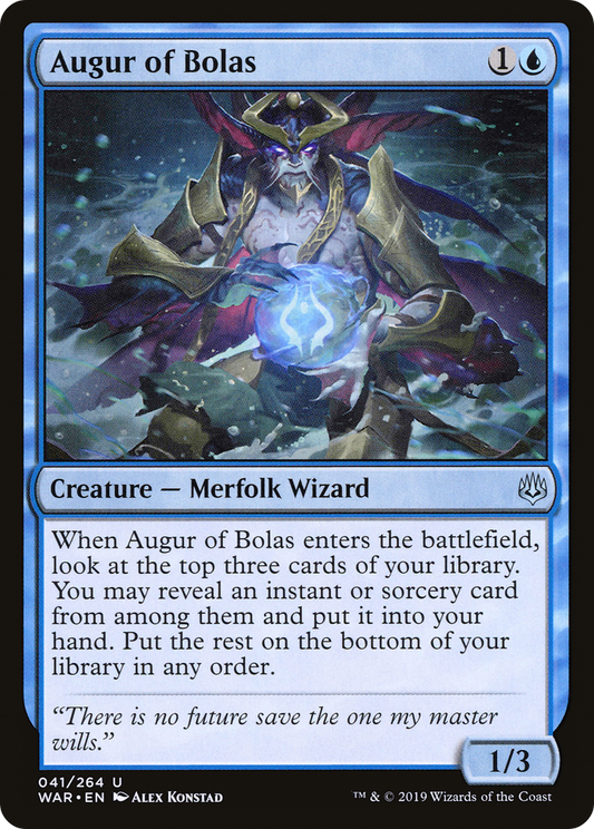 Augur of Bolas (WAR-041)