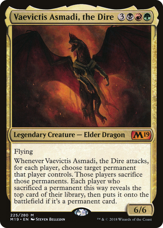 Vaevictis Asmadi, the Dire (M19-225)