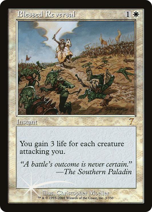 Blessed Reversal (7ED-03★) (Foil)