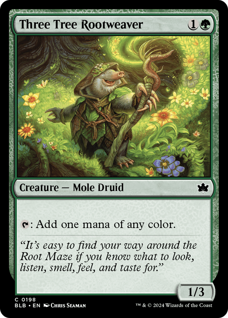 Three Tree Rootweaver (BLB-198)
