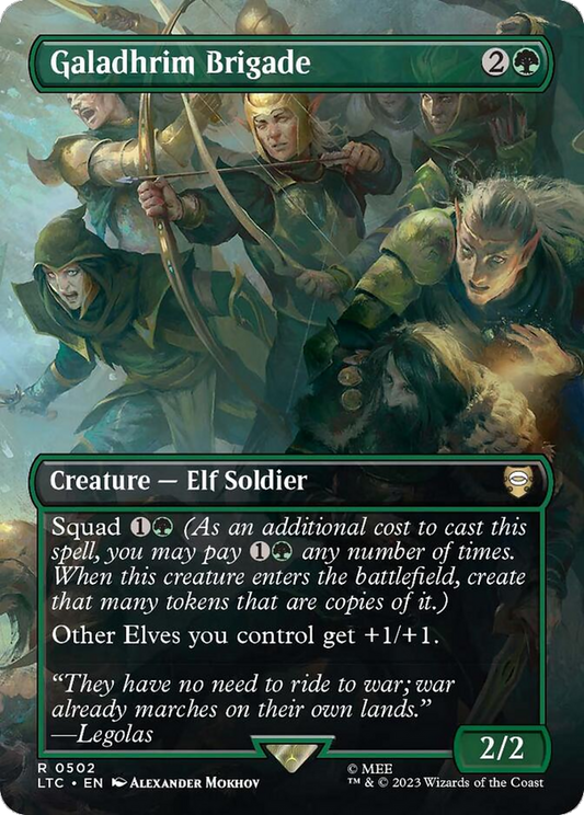 Galadhrim Brigade (LTC-502) (Borderless)
