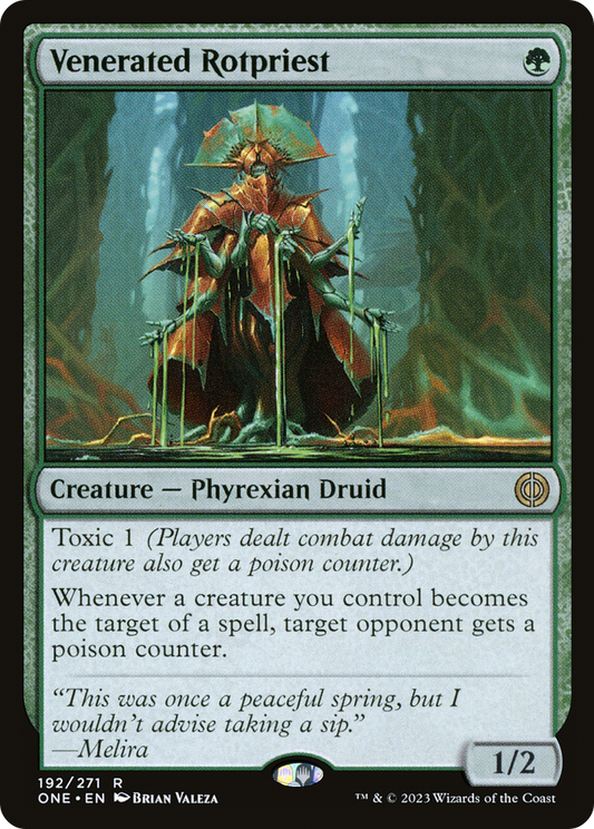 Venerated Rotpriest (ONE-192) (Foil)