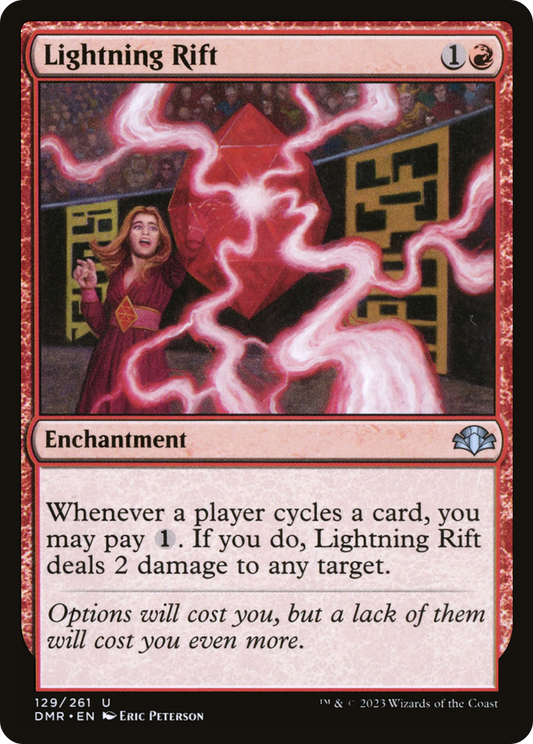 Lightning Rift (DMR-129) (Foil)