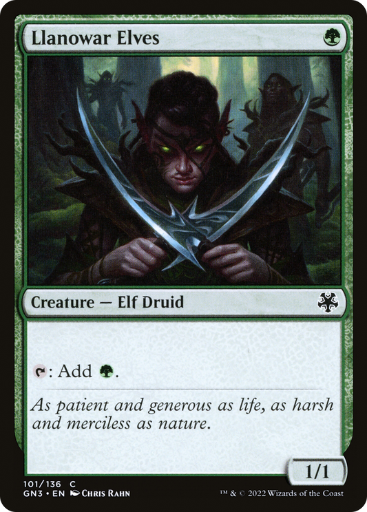 Llanowar Elves (GN3-101)