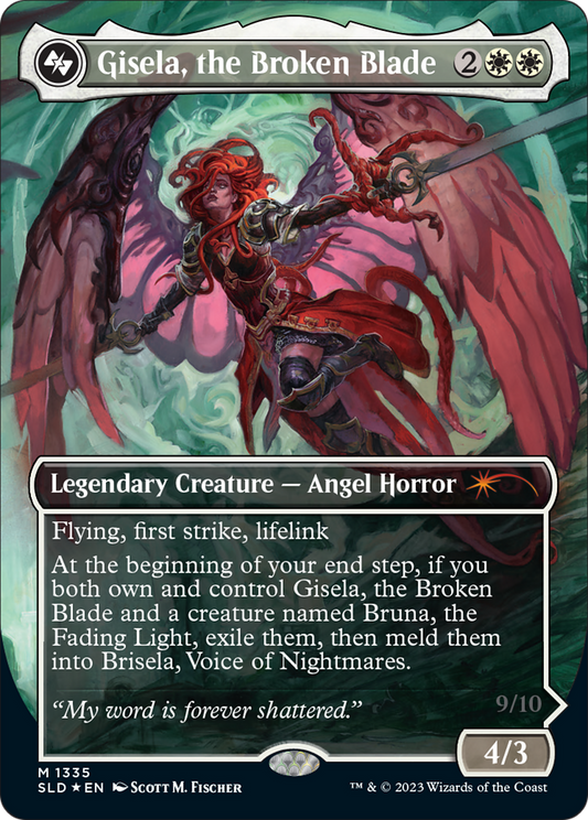 Gisela, the Broken Blade (SLD-1335) (Borderless) (Foil)