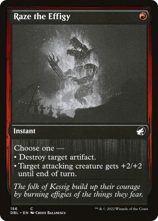 Raze the Effigy (DBL-156) (Foil)
