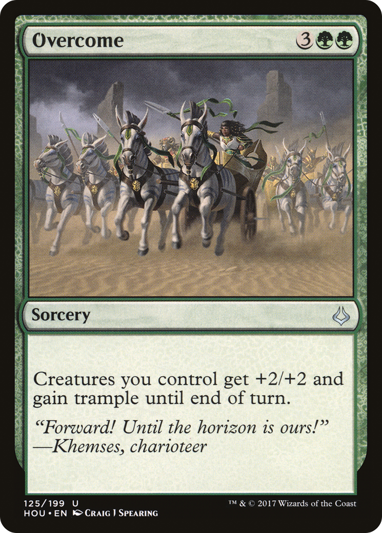 Overcome (HOU-125) (Foil)