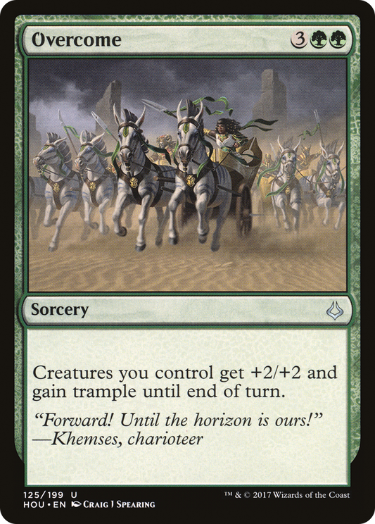 Overcome (HOU-125) (Foil)