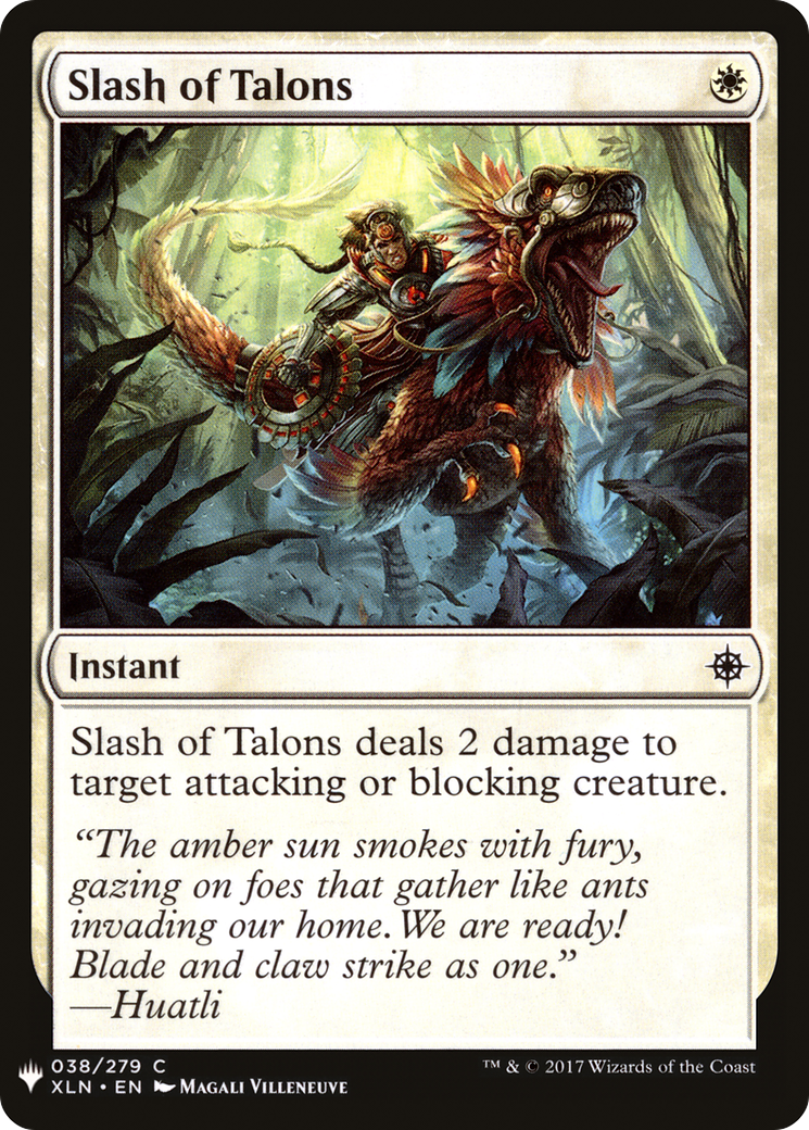Slash of Talons (LIST-XLN-38)