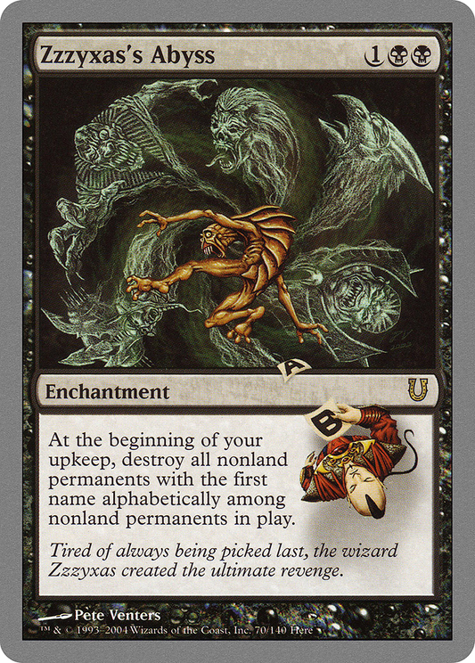 Zzzyxas's Abyss (UNH-070) (Foil)