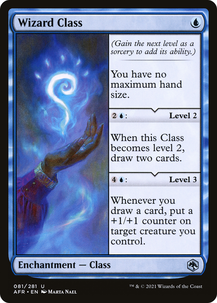 Wizard Class (AFR-081) (Foil)
