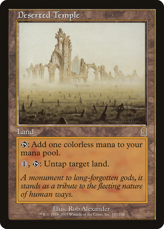 Deserted Temple (ODY-320) (Foil)