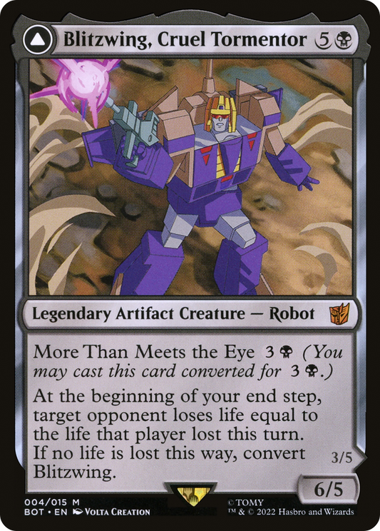Blitzwing, Cruel Tormentor // Blitzwing, Adaptive Assailant (BOT-004) (Foil)