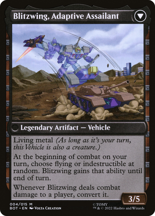 Blitzwing, Cruel Tormentor // Blitzwing, Adaptive Assailant (BOT-004) (Foil)
