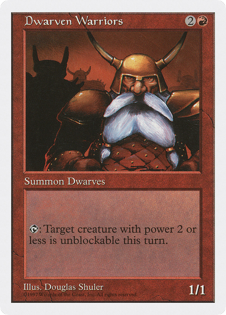 Dwarven Warriors (5ED-222)
