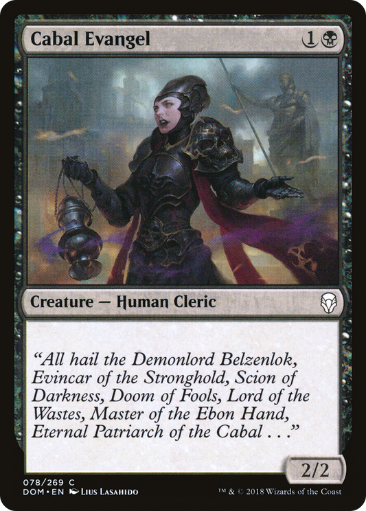 Cabal Evangel (DOM-078) (Foil)