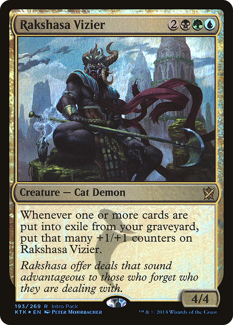 Rakshasa Vizier (UMP-193) (Foil)