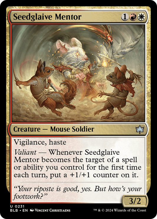 Seedglaive Mentor (BLB-231) (Foil)