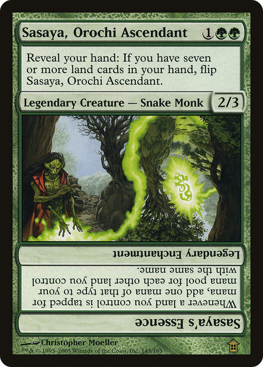 Sasaya, Orochi Ascendant // Sasaya's Essence (SOK-145) (Foil)