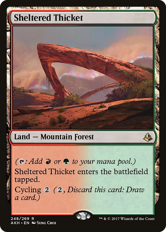 Sheltered Thicket (AKH-248) (Foil)