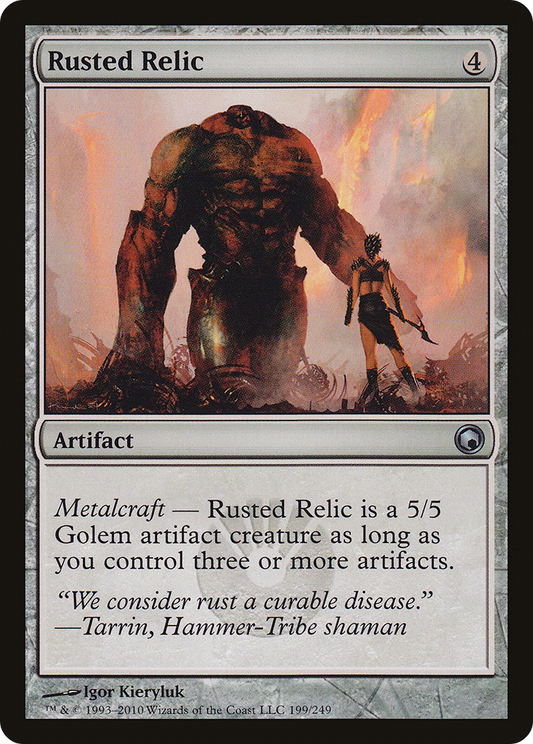 Rusted Relic (SOM-199) (Foil)