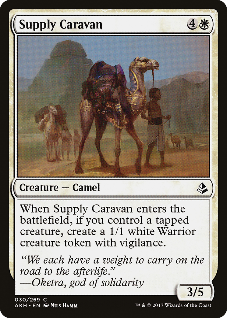 Supply Caravan (AKH-030) (Foil)