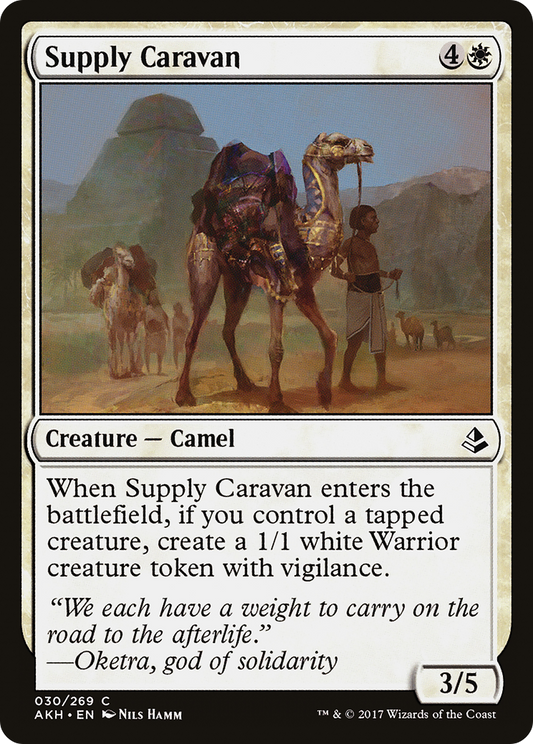 Supply Caravan (AKH-030) (Foil)