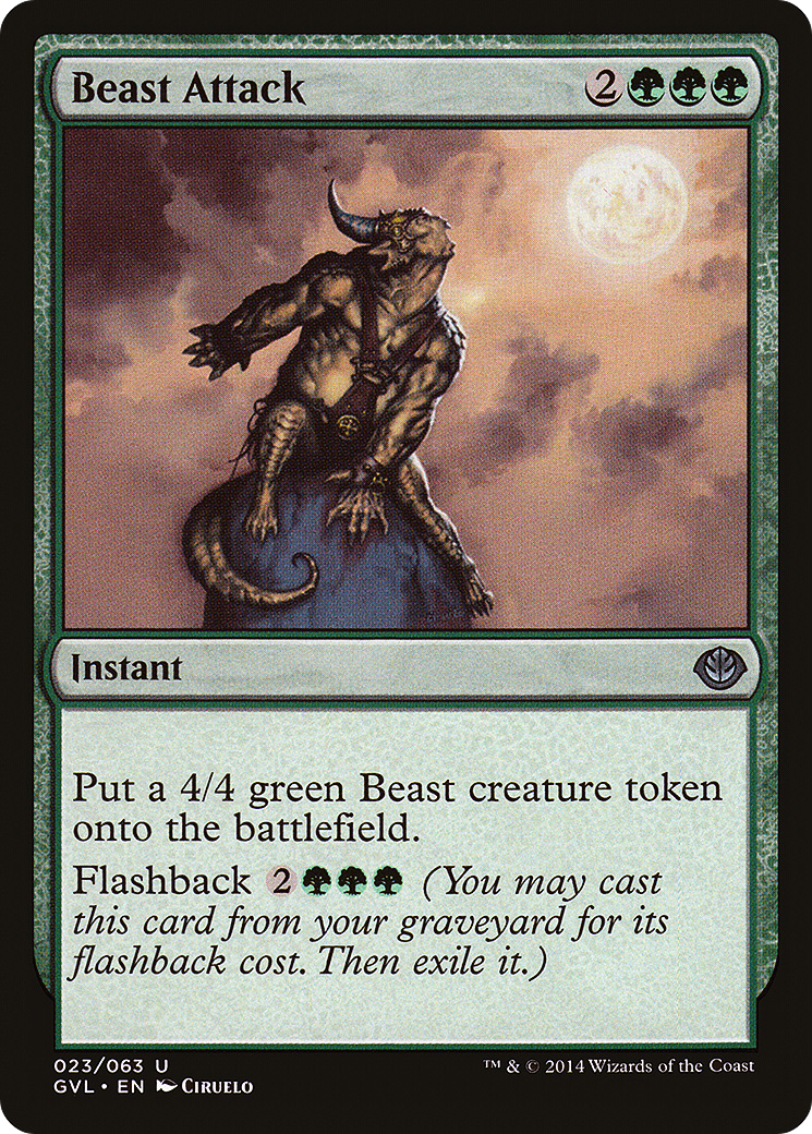 Beast Attack (DD3-023)