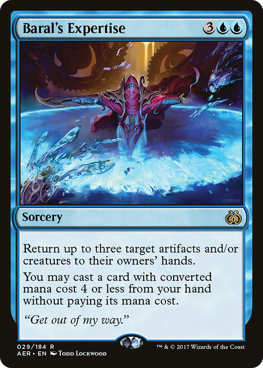 Baral's Expertise (AER-029) (Foil)